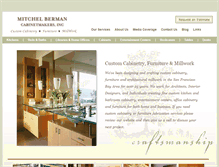 Tablet Screenshot of bermancabinetmakers.com